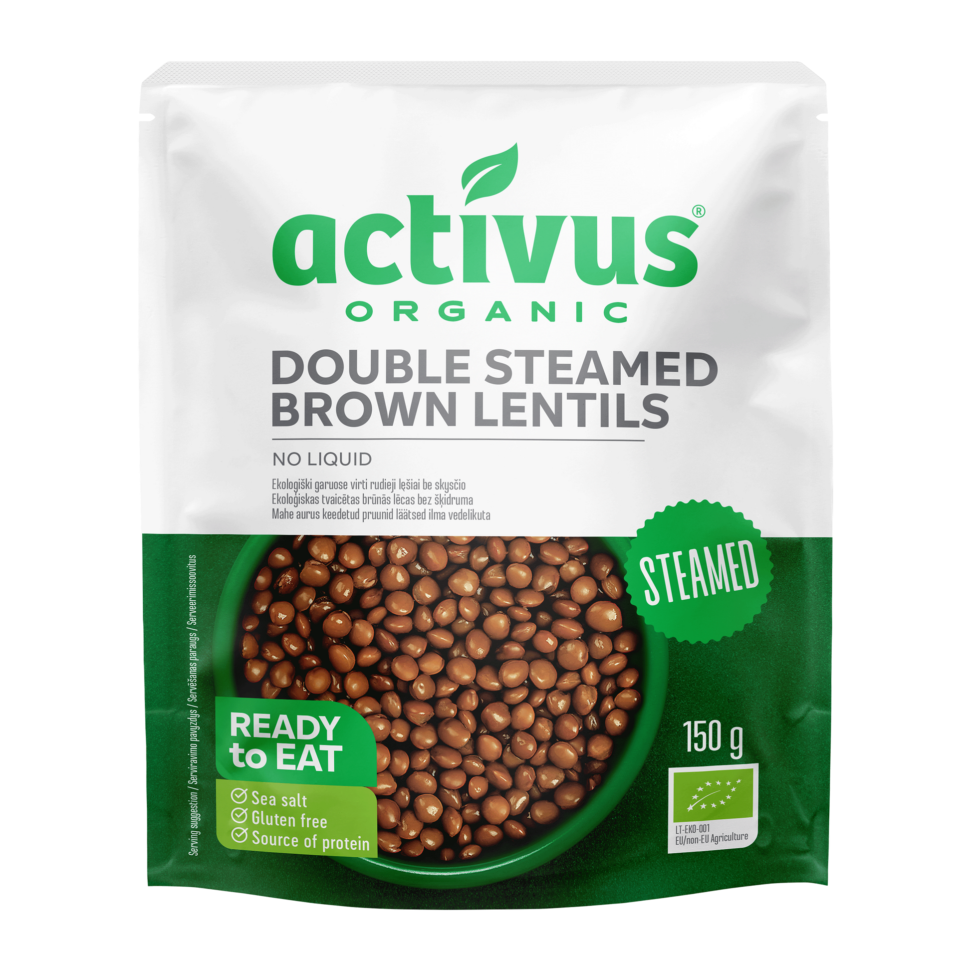 341090 Čočka hnědá na páře bez nálevu 150 g BIO   ACTIVUS-1
