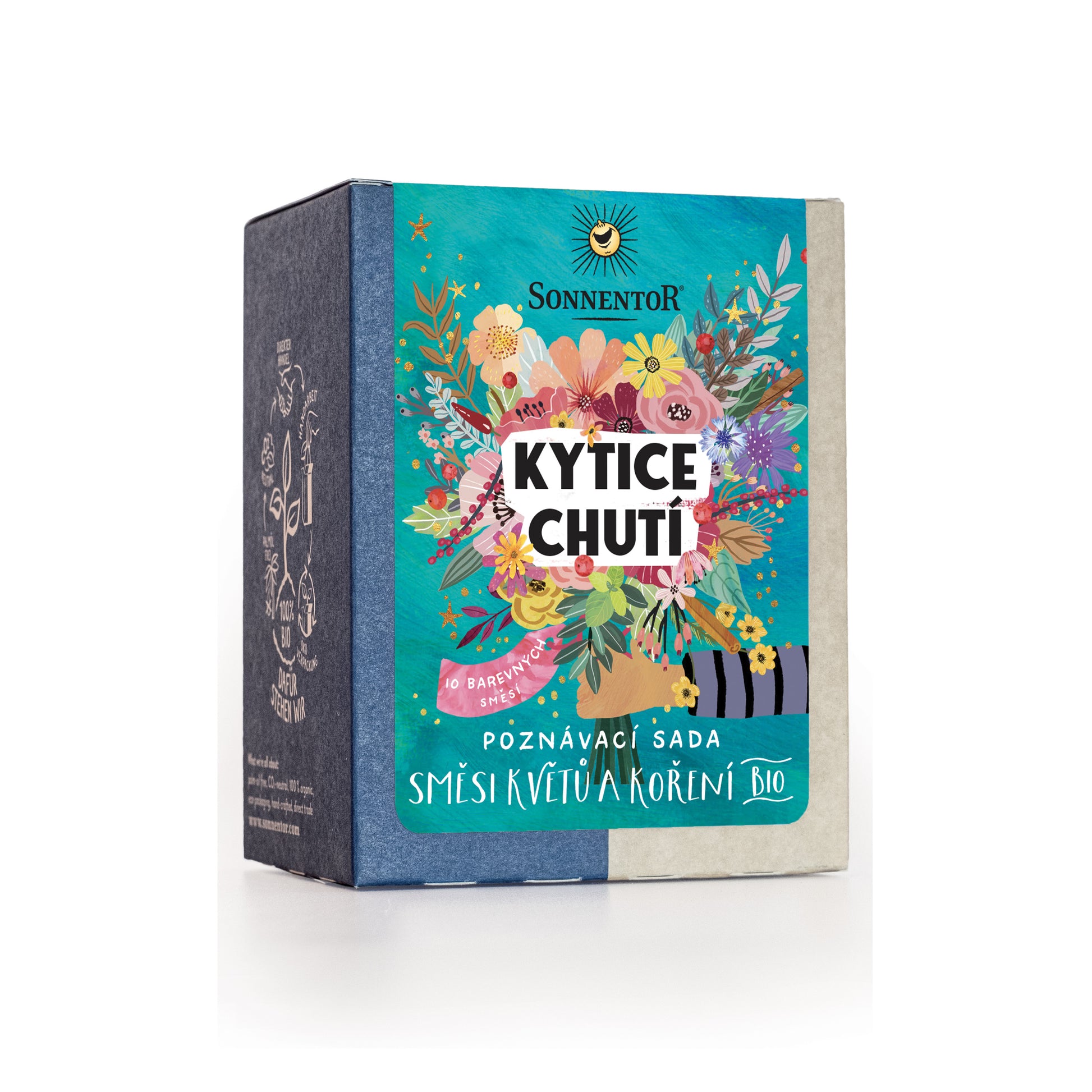 411344 Sada poznávací směs květů a koření Kytice chutí 50 g BIO   SONNENTOR-1