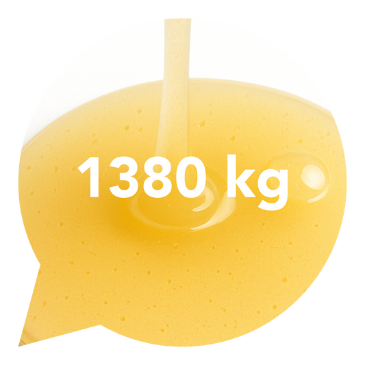 420027 Sirup agávový světlý BIO 1380 kg IBC-1