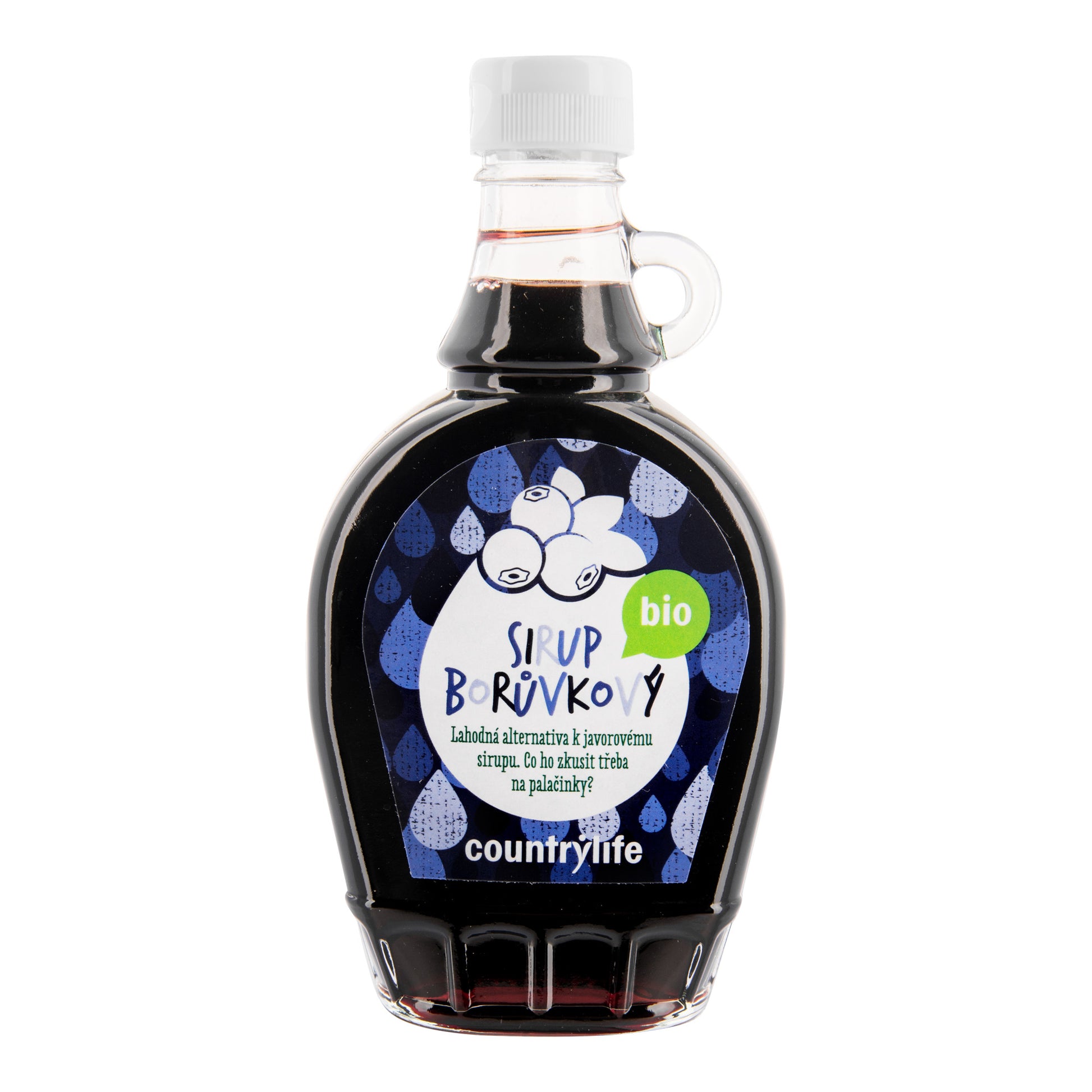 420036 Sirup borůvkový 250 ml BIO   COUNTRY LIFE-1