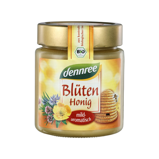 420103 Med květový pastový 500 g BIO   DENNREE-1