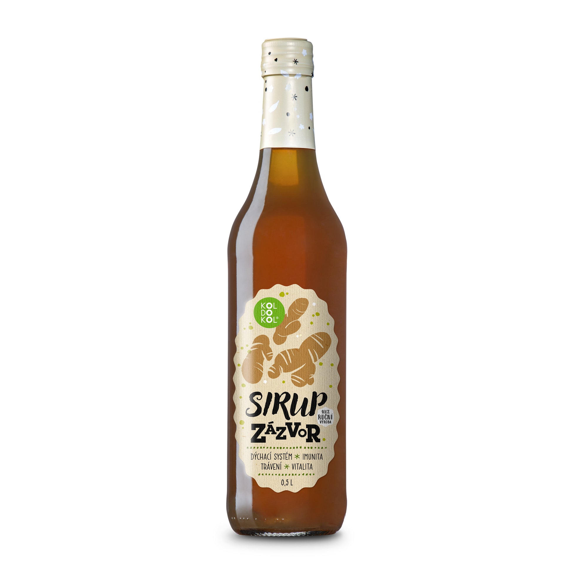 420169 Sirup zázvor 500 ml BIO   KOLDOKOL-1