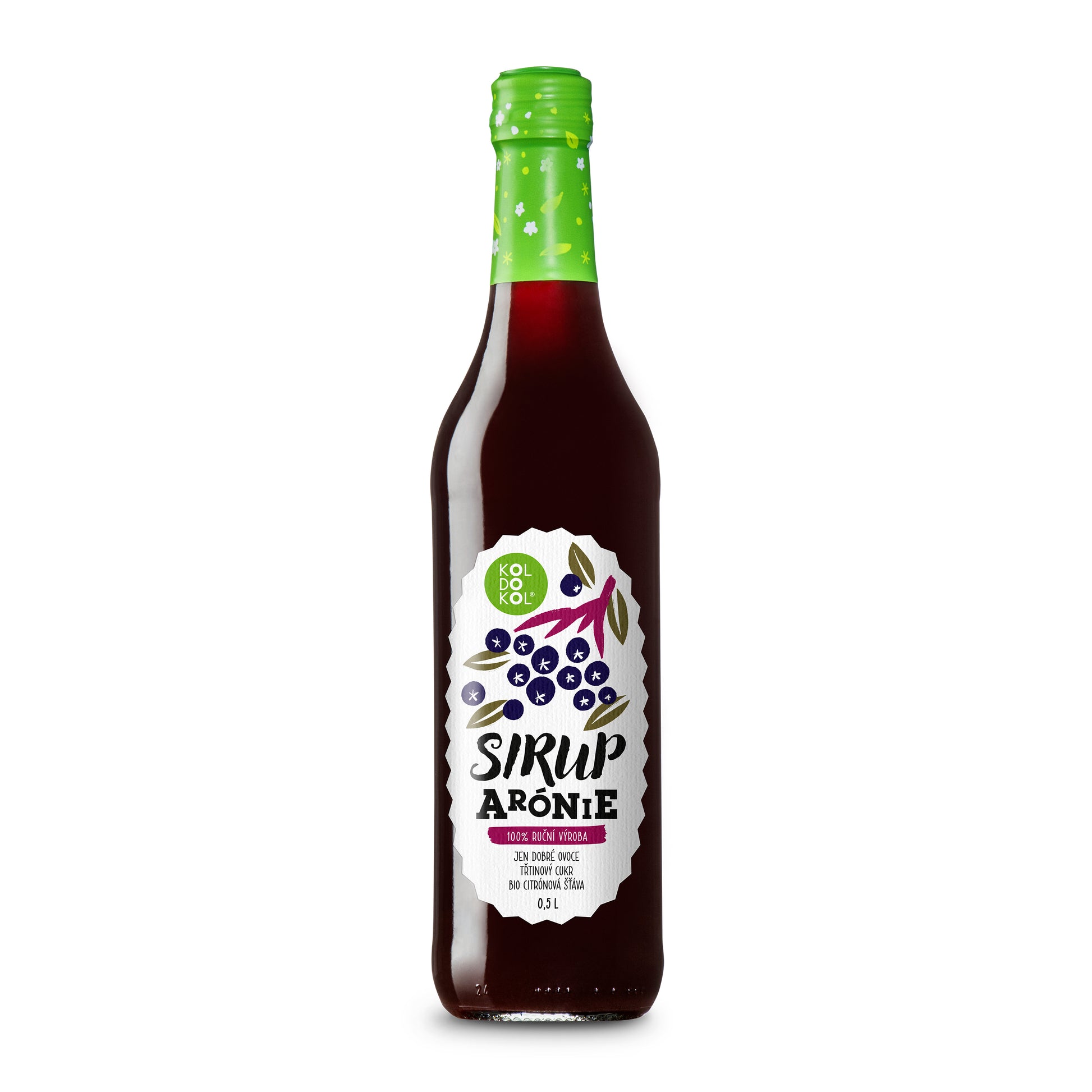 420170 Sirup arónie 500 ml BIO   KOLDOKOL-1