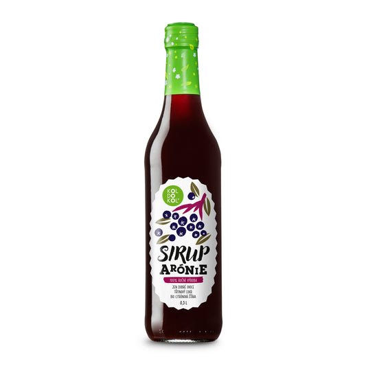 420170 Sirup arónie 500 ml BIO   KOLDOKOL-1