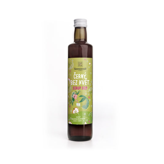420171 Sirup černý bez květ 500 ml BIO   SONNENTOR-1