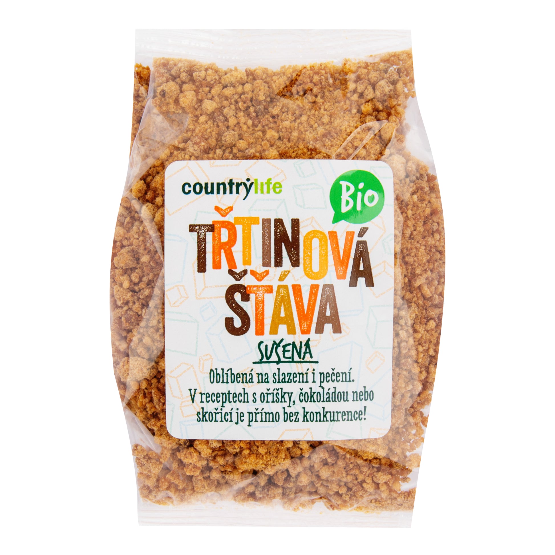421035 Třtinová šťáva sušená 250 g BIO   COUNTRY LIFE-1
