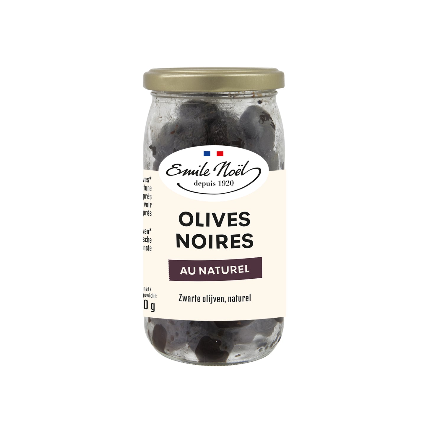 430037 Olivy černé 250 g BIO   EMILE NOËL-1