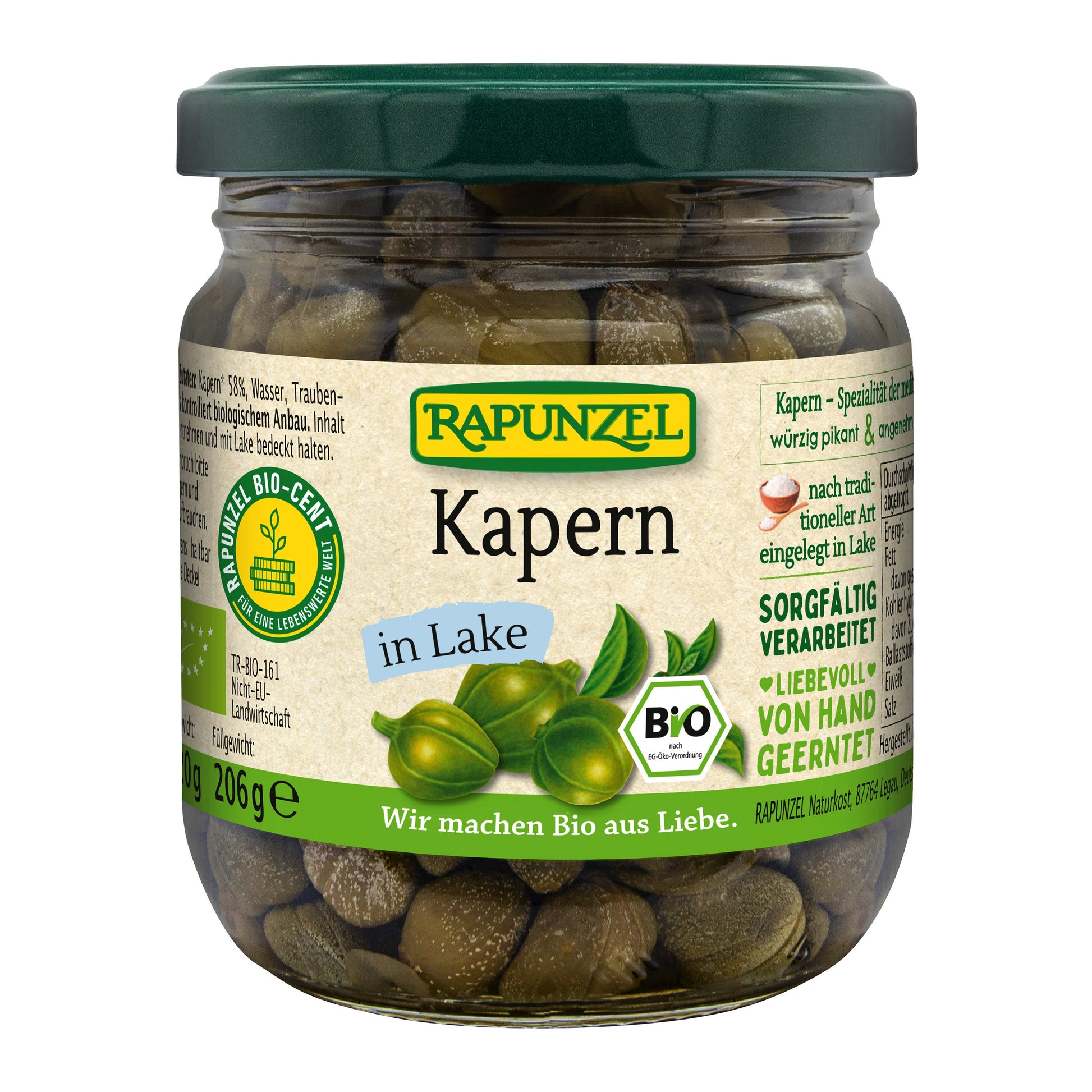 430169 Kapary ve slaném nálevu 206 g BIO   RAPUNZEL-1
