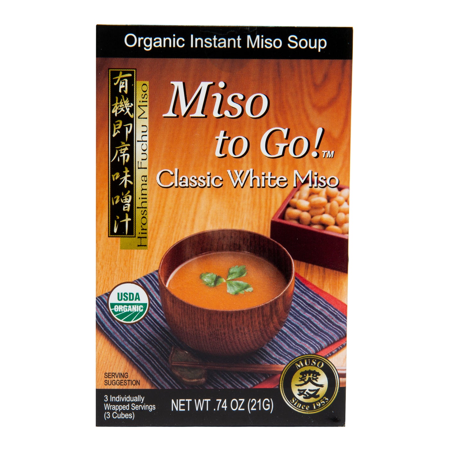 440093 Polévka instantní Miso Classic White (3x7g) 21 g BIO   MUSO-1