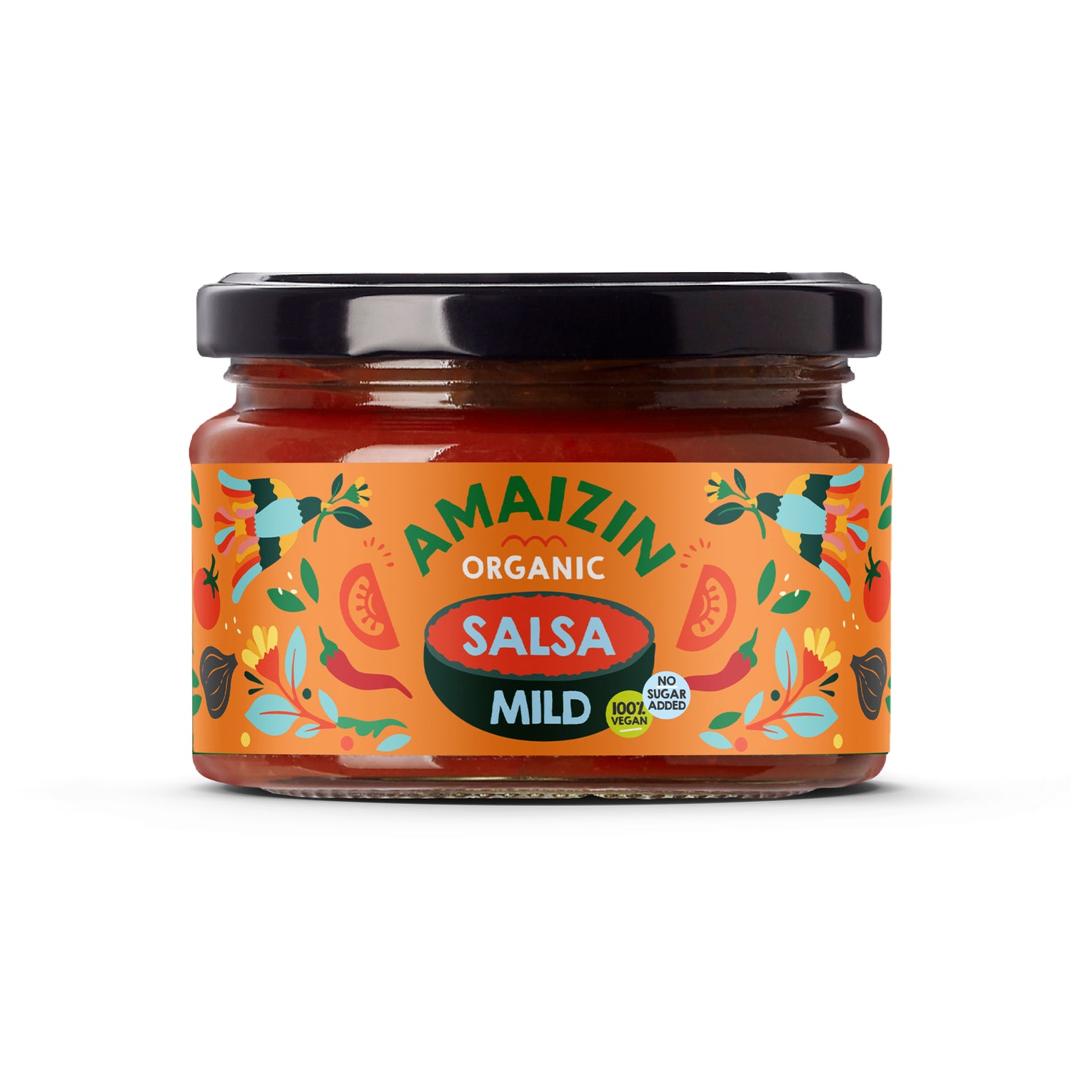 440144 Salsa - omáčka sladká 260 g BIO   AMAIZIN-1