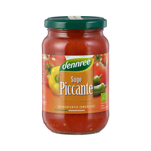 440192 Omáčka rajčatová se zeleninou pikantní 340 g BIO   DENNREE-1