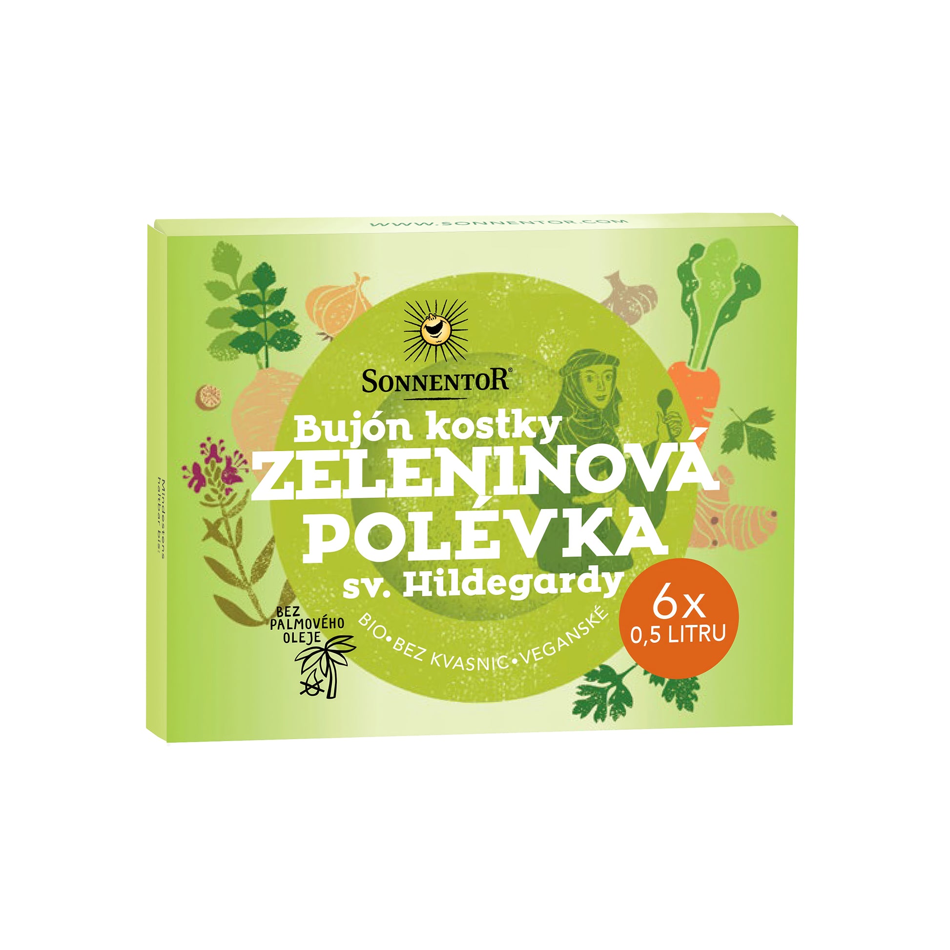 440200 Bujon kostky zeleninová polévka sv. Hildegardy 60 g BIO   SONNENTOR-1