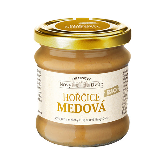 440214 Hořčice medová 205 g BIO   LABORA-1