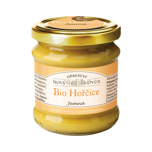 440215 Hořčice jemná 205 g BIO   LABORA-1