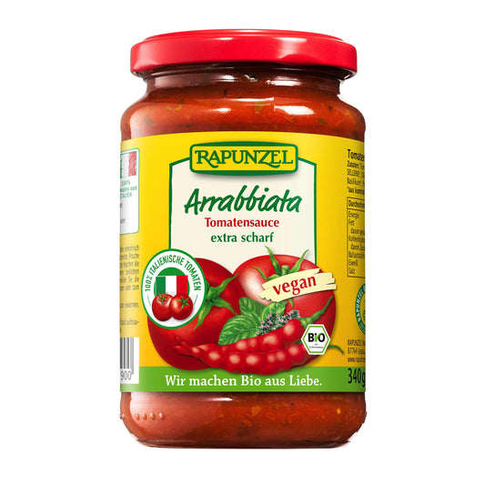 440222 Omáčka na těstoviny Arrabbiata 340 g BIO   RAPUNZEL-1