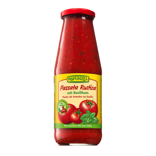 445103 Passata s bazalkou Rustica 680 g BIO   RAPUNZEL-1