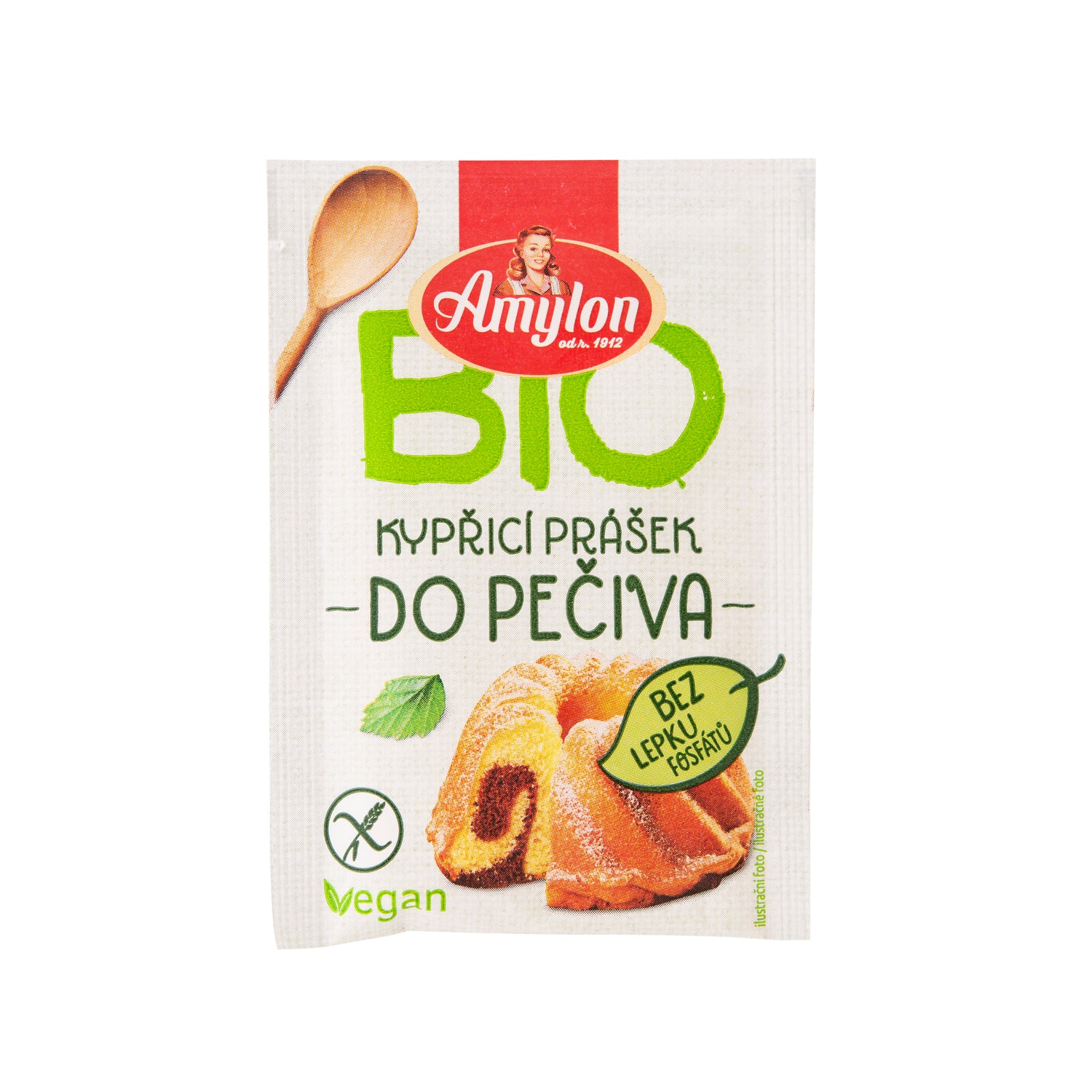 450012 Prášek kypřicí do pečiva bez fosfátů bezlepkový 12 g BIO   AMYLON-1