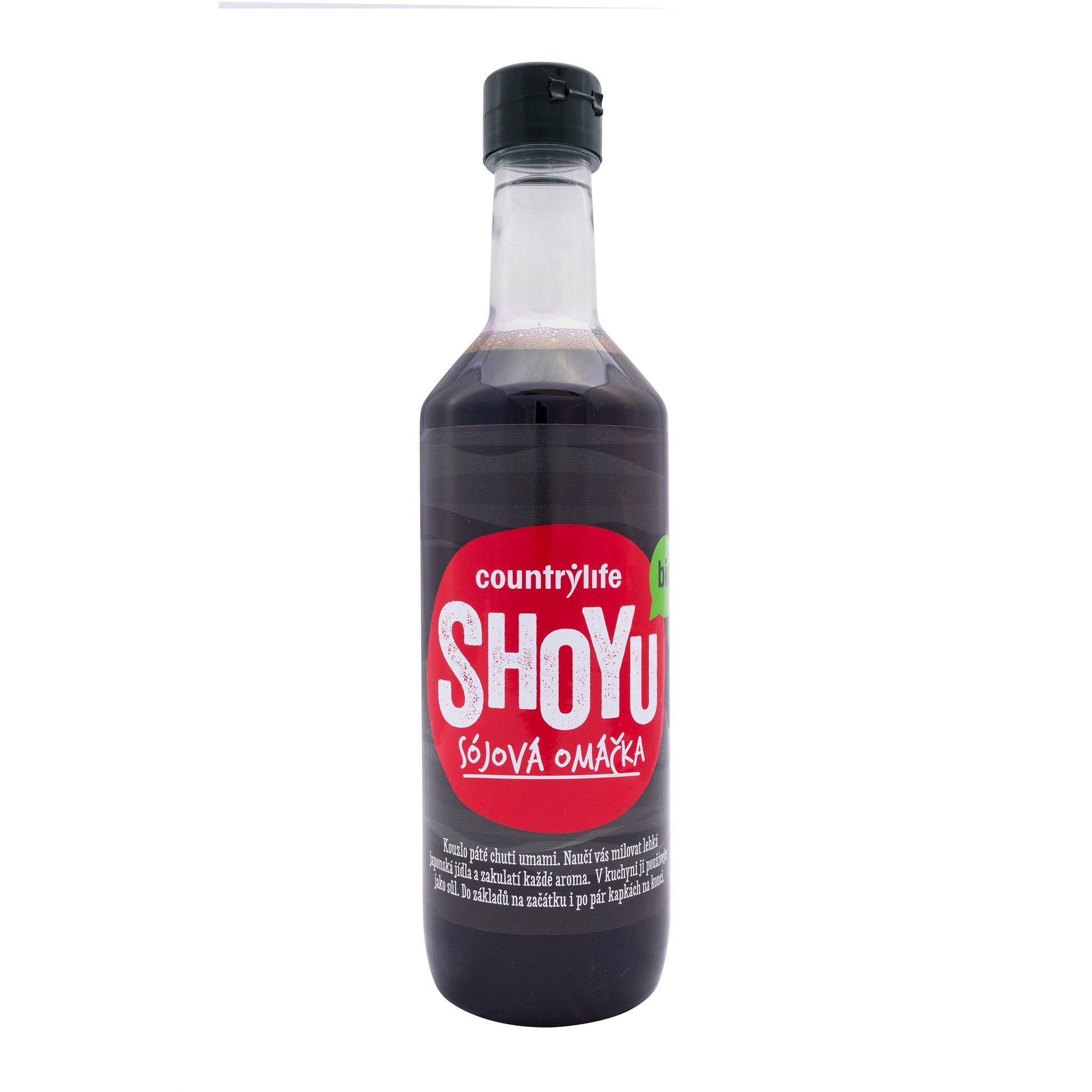 460010 Shoyu sójová omáčka 500 ml BIO   COUNTRY LIFE-1