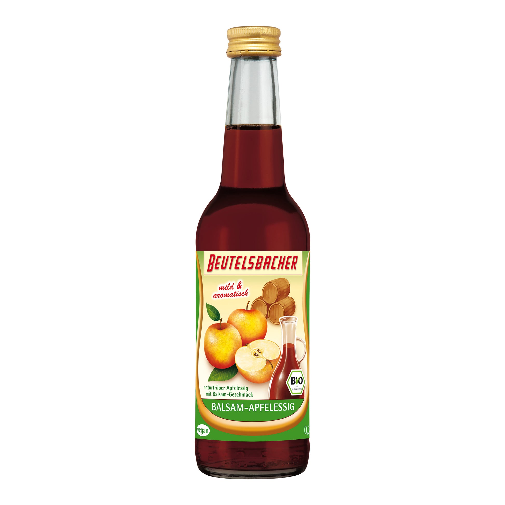 461026 Ocet jablečný balsamikový 330 ml BIO   BEUTELSBACHER-1
