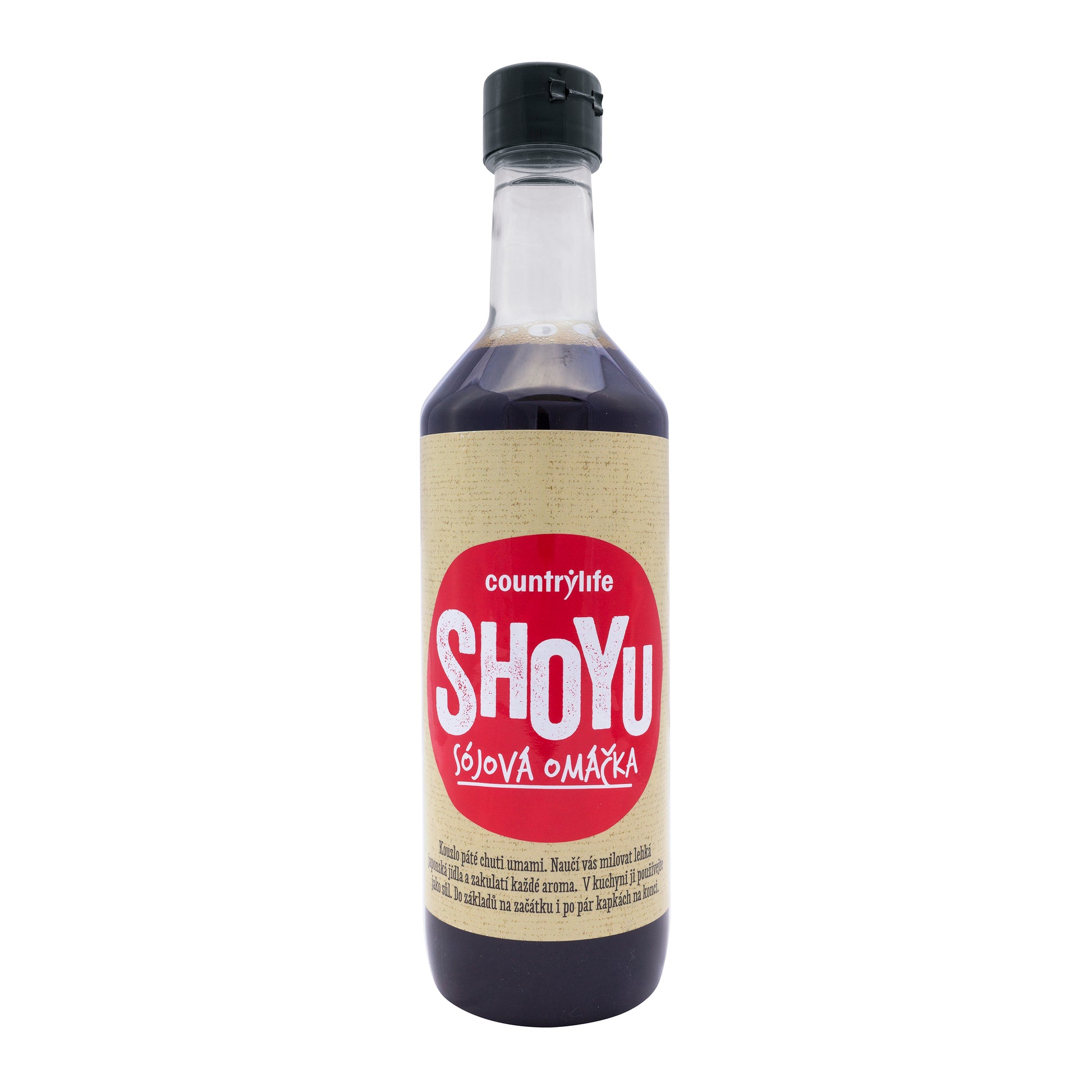 462002 Shoyu sójová omáčka 500 ml   COUNTRY LIFE-1