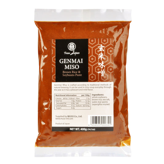 463004 Miso genmai hnědá rýže 400 g   MUSO-1