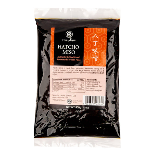 463007 Miso hatcho sója 400 g   MUSO-1