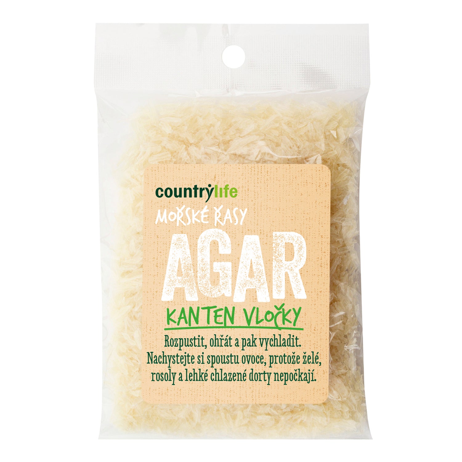 482008 Agar kanten vločky 30 g   COUNTRY LIFE-2