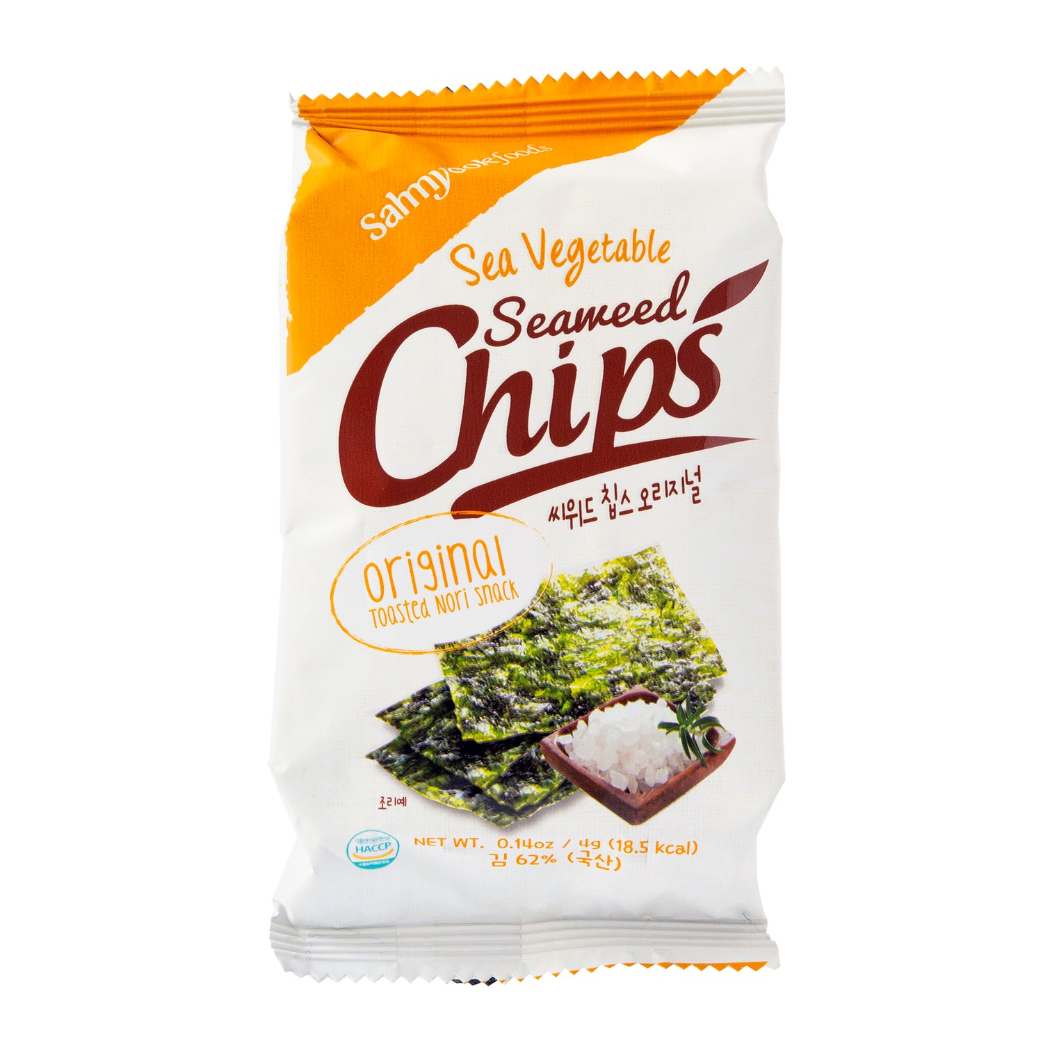 482037 Mořské řasy Snack pražené Nori 4 g   SAHMYOOKFOODS-1