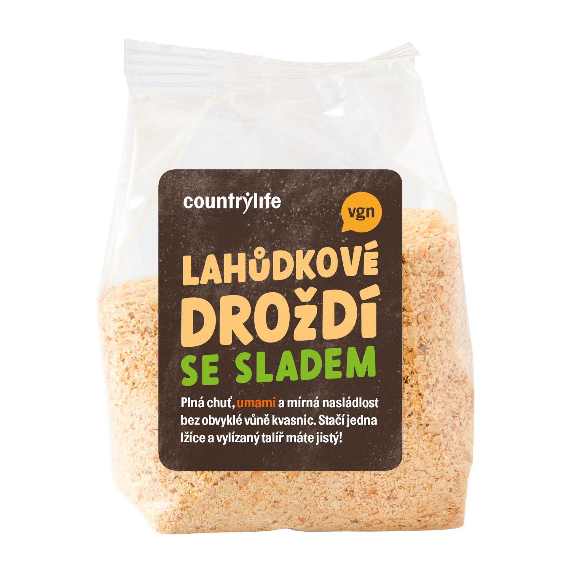 492005 Droždí lahůdkové se sladem 150 g   COUNTRY LIFE-1