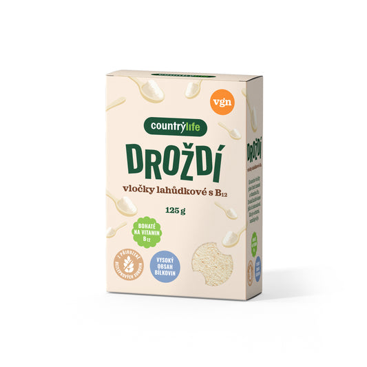 492024 Droždí lahůdkové s vitaminem B12 125 g   COUNTRY LIFE-1