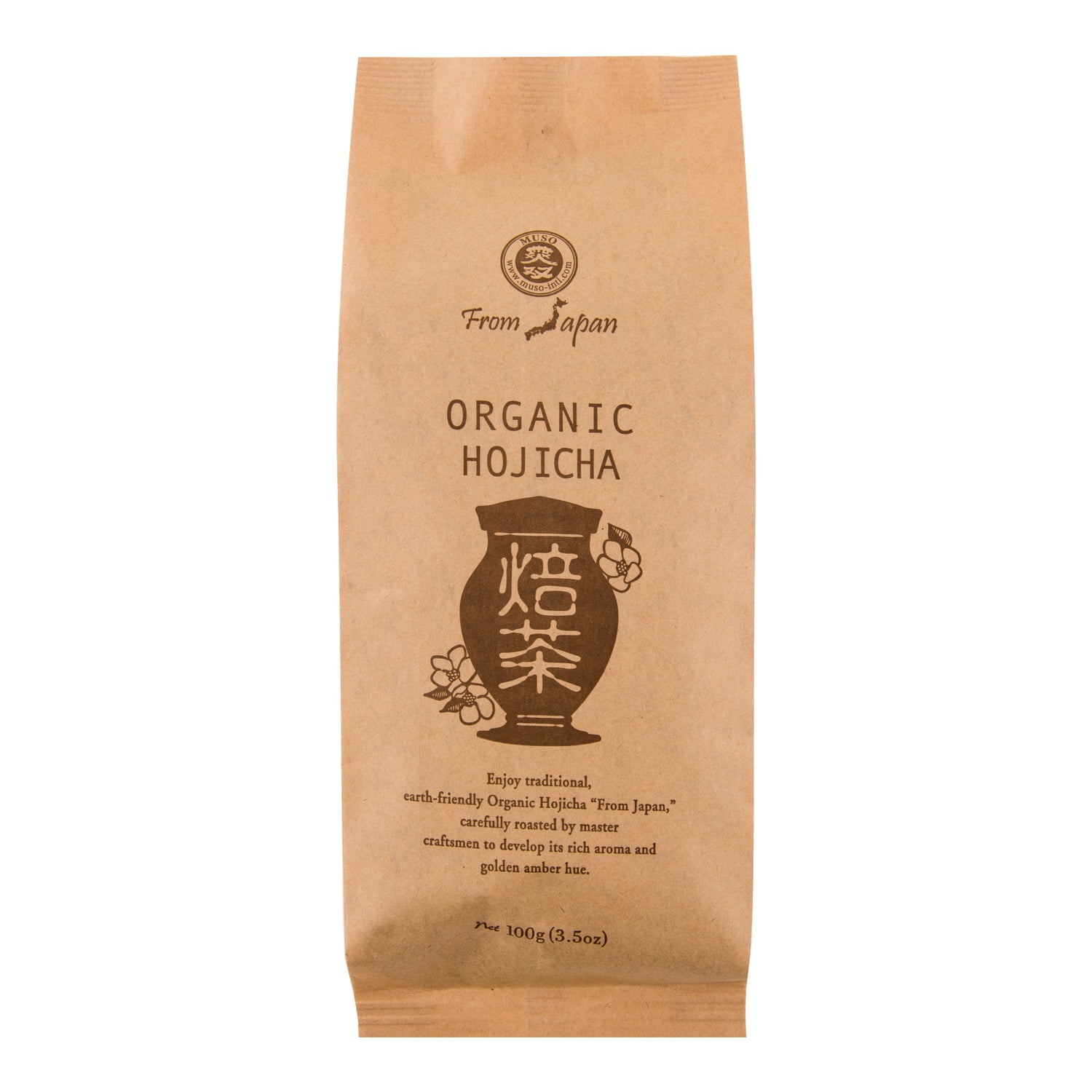 510243 Čaj Hojicha sypaný 100 g BIO   MUSO-1