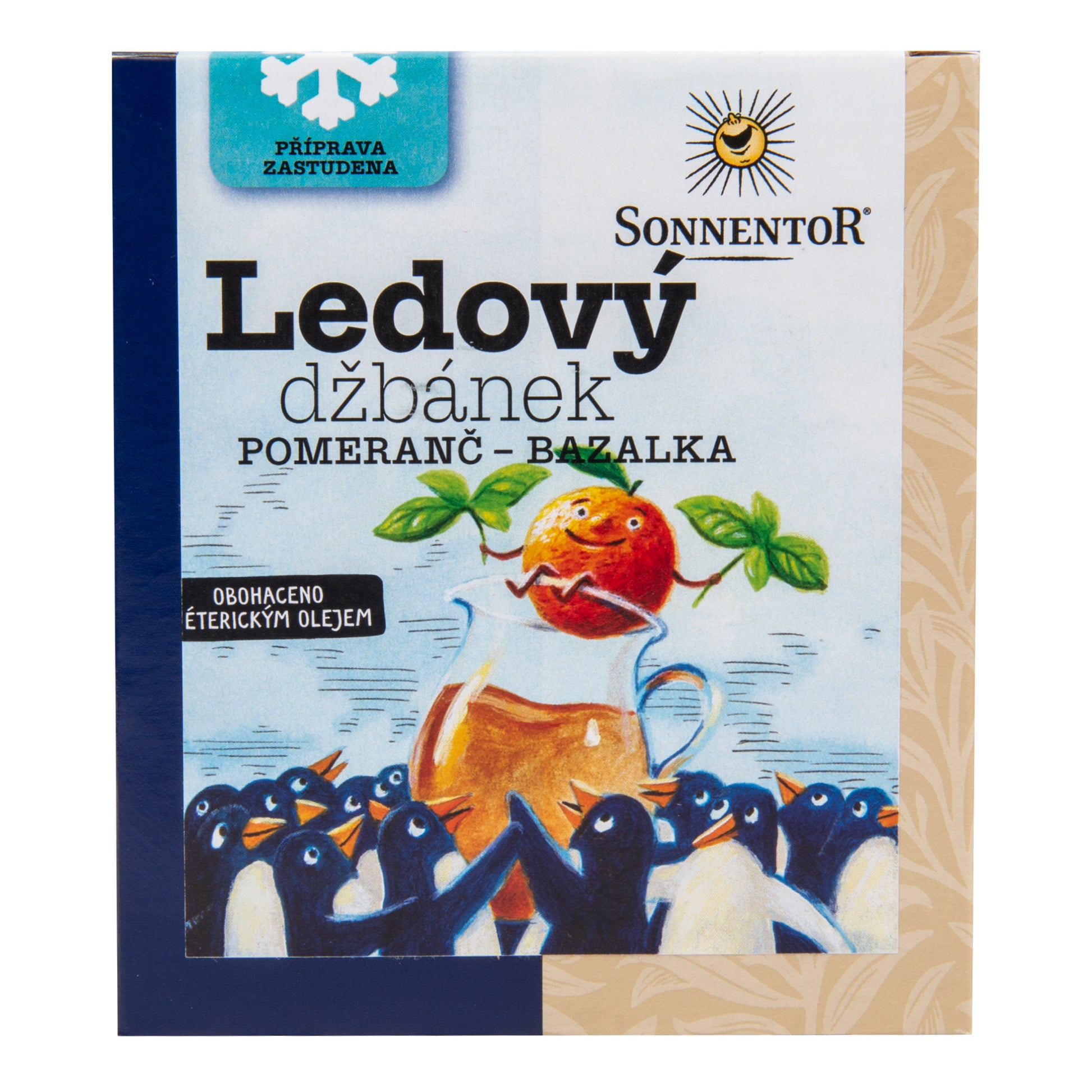 510271 Čaj Ledový džbánek pomeranč - bazalka 40 g BIO   SONNENTOR-1
