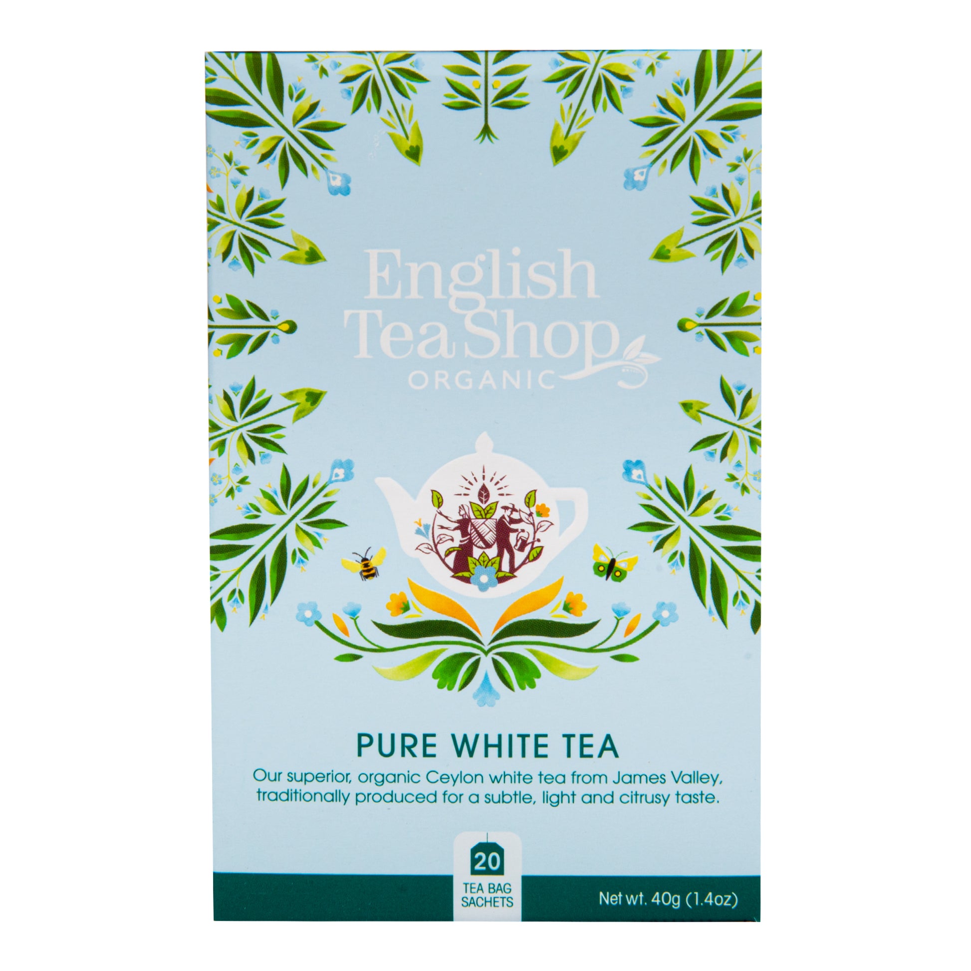510329 Čaj Bílý 20 sáčků BIO   ENGLISH TEA SHOP-1
