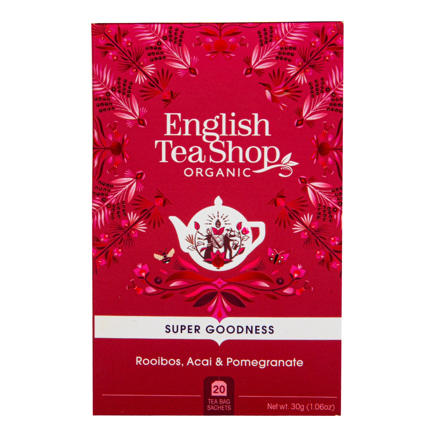510340 Čaj Rooibos s acai a granátovým jablkem 20 sáčků BIO   ENGLISH TEA SHOP-1