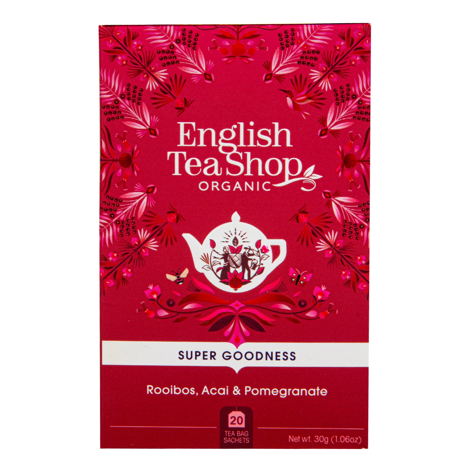 510340 Čaj Rooibos s acai a granátovým jablkem 20 sáčků BIO   ENGLISH TEA SHOP-1