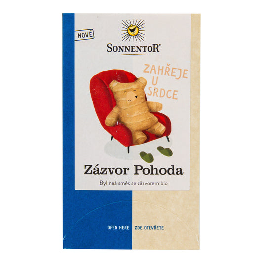 510350 Čaj Zázvor Pohoda 32,4 g BIO   SONNENTOR-1