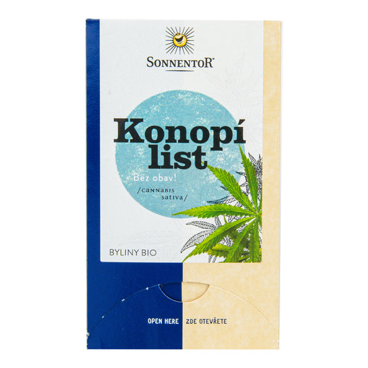 510351 Čaj Konopí list 27 g BIO   SONNENTOR-1