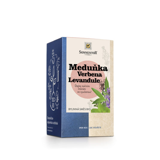 510592 Směs bylinná Meduňka-Verbena-Levandule 23,4 g BIO   SONNENTOR-1