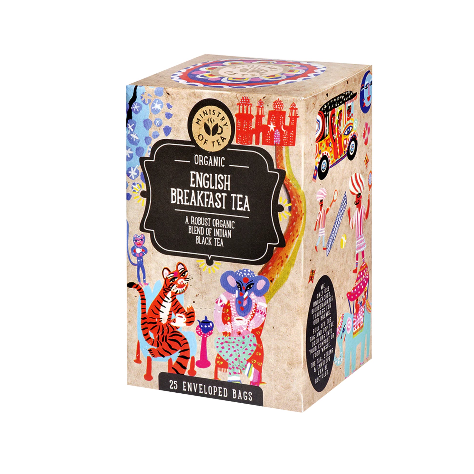 510616 Čaj černý English Breakfast 20 sáčků 40 g BIO   MINISTRY OF TEA-1