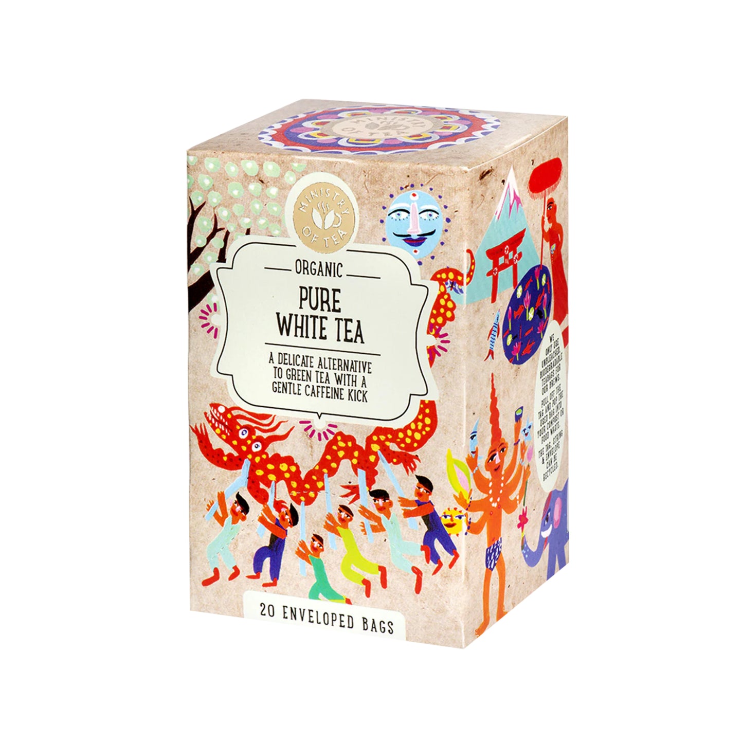 510619 Čaj bílý Pure White 20 sáčků 35 g BIO   MINISTRY OF TEA-1