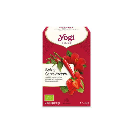 510638 Čaj ovocný jahoda s chilli 17 sáčků 34 g BIO   YOGI-1