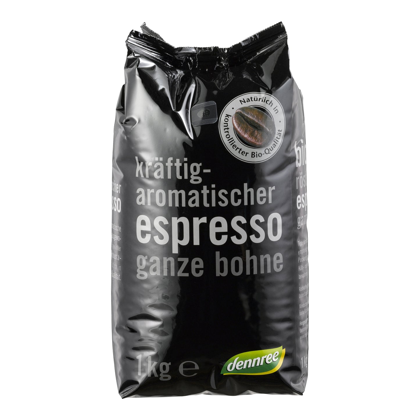 520026 Káva espresso zrnková 1 kg BIO   DENNREE-1