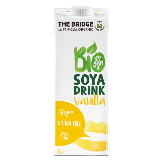530054 Nápoj sójový vanilka 1 l BIO   THE BRIDGE-1