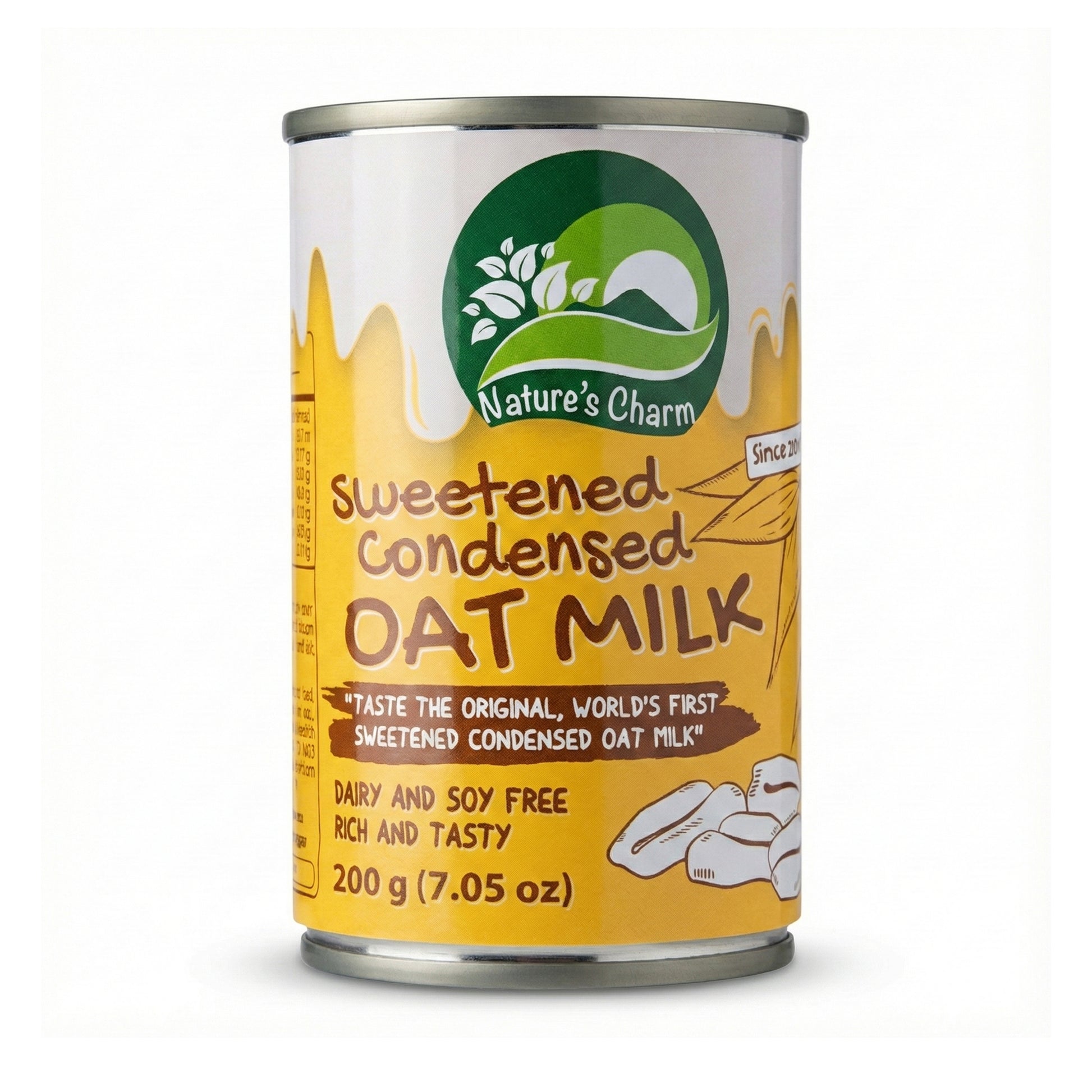 530087 Krém ovesný kondenzovaný slazený 200 g   NATURE'S CHARM-1