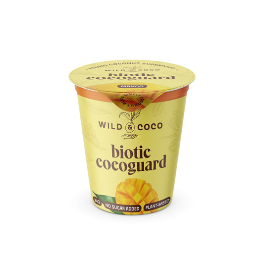 530097 Dezert kokosový Biotic Cocoguard Mango 150 ml BIO   WILD & COCO-1