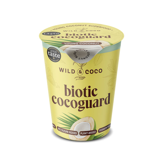 530099 Dezert kokosový Biotic Cocoguard Young Coconut 150 ml BIO   WILD & COCO-1