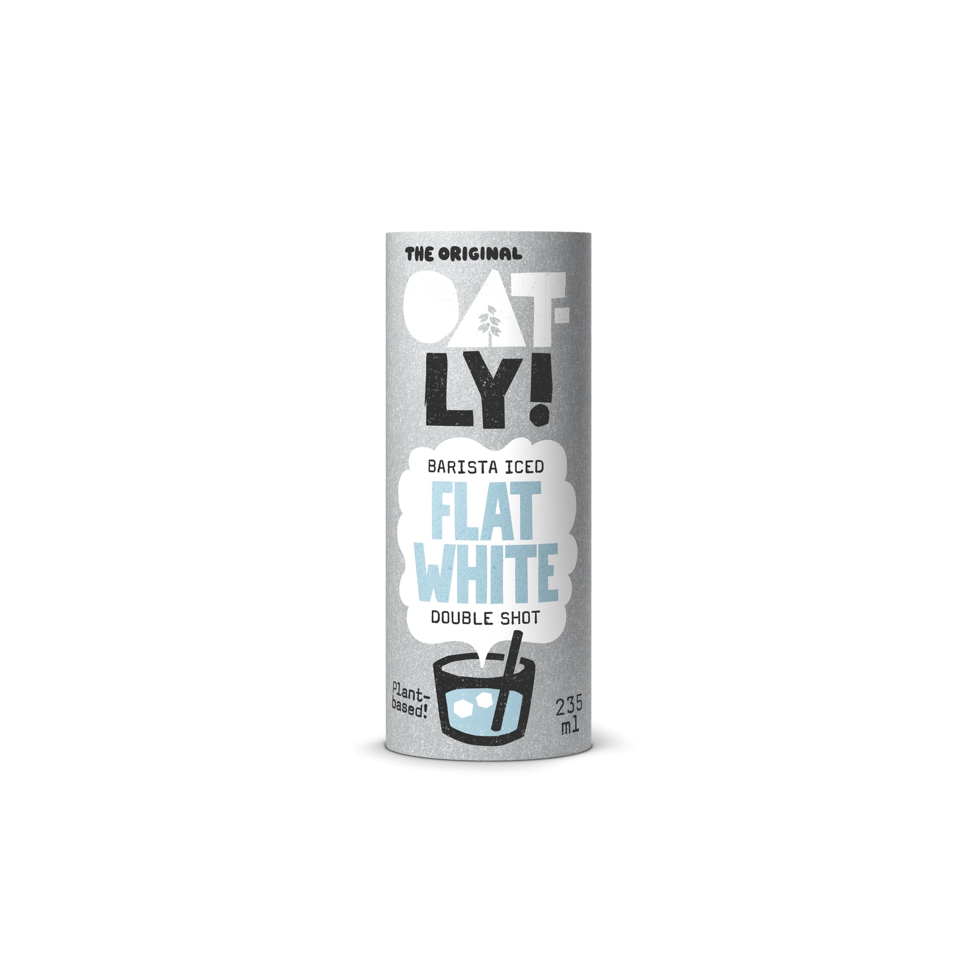 531179 Nápoj ovesný Barista Iced Flat White 235 ml   OATLY!-1