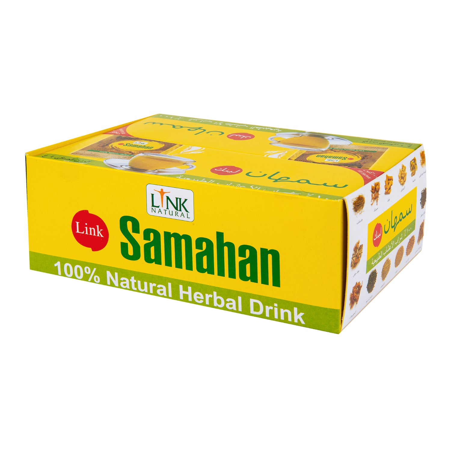 532076 Samahan nápoj bylinný instantní 100x4 g   LINK NATURAL-2