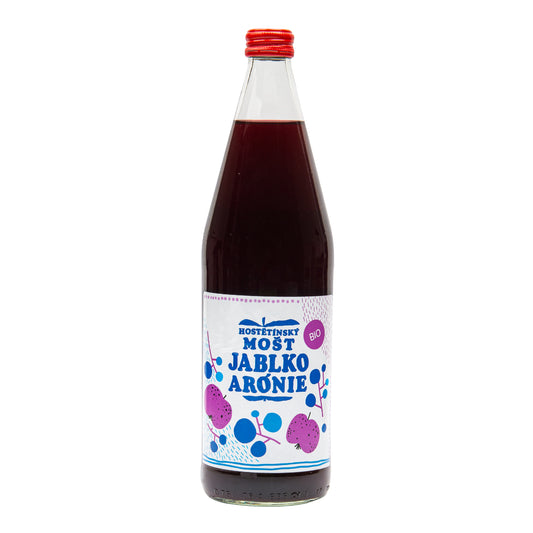 550080 Mošt jablečný s aronií 750 ml BIO  MOŠTÁRNA HOSTĚTÍN-2