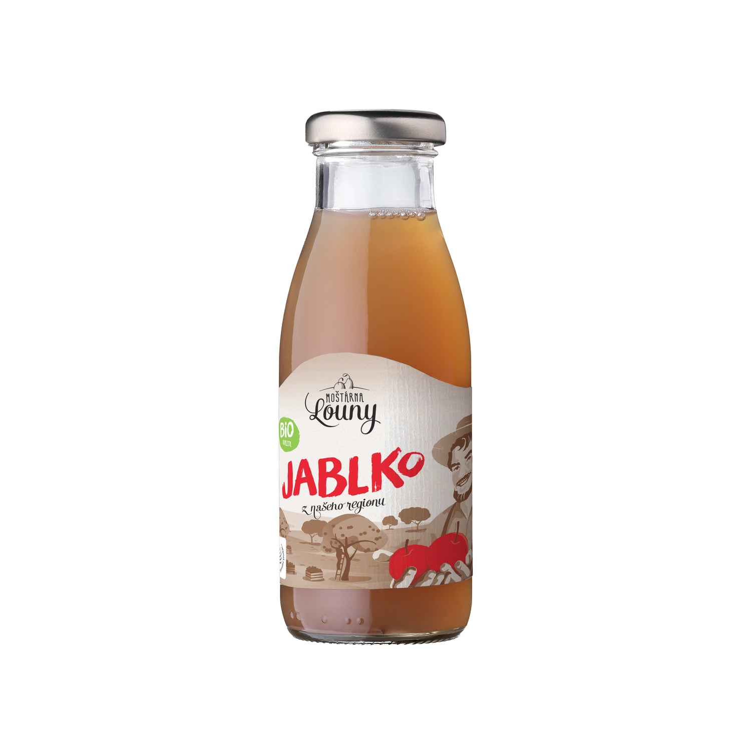 550174 Mošt jablečný 250 ml BIO   MOŠTÁRNA LOUNY-1